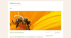Desktop Screenshot of idrhconcursos.com.br