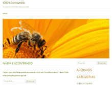 Tablet Screenshot of idrhconcursos.com.br